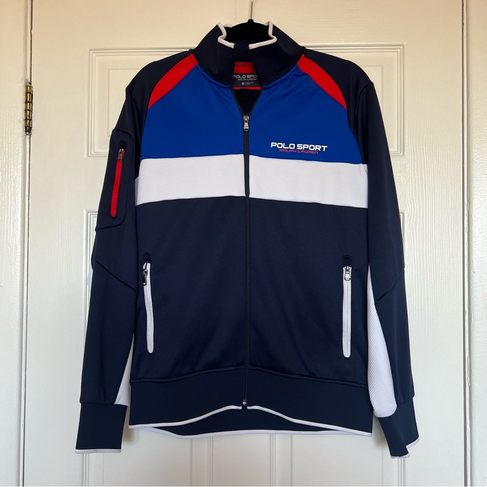 Polo Sport by Ralph Lauren Men's Colorblock Jacket - Blue, Red, White